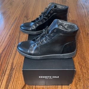 Kenneth Cole Leather Sneakers (EUC)